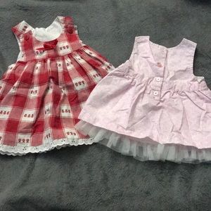 TWO CUTE BABY DRESSES